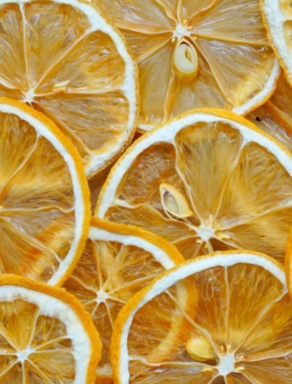 Limão Desidratado Rodelas - 100% Natural