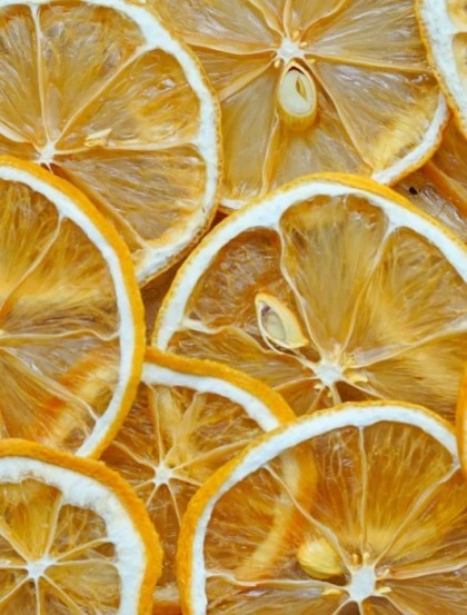 Zitronen Sizilianische Scheiben Dehydrierte - 100% Natürlich